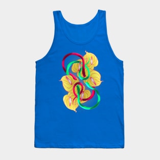 Entangled in anthurium Tank Top